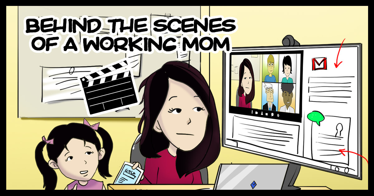 Behind the Scenes of a Working Mom